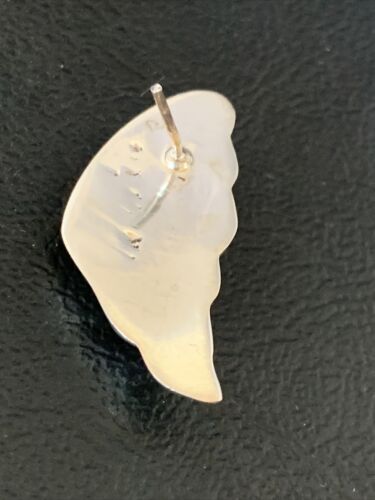 Old Pawn Women's Southwestern Sterling Silver Oval Stud Earrings | 1" | 13002