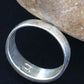 Navajo Sterling Silver Onyx & Picture Jasper Inlay Ring | Sz 13.5 | Authentic Native American Handmade | 1592