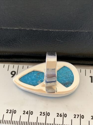 Navajo Blue Kingman Turquoise Ring | Sterling Silver | Sz 7 | Authentic Native American Handmade | 11813
