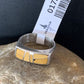 Navajo Yellow Turquoise Ring | Sterling Silver | Sz 8 | Authentic Native American Handmade | 1736