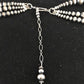 Navajo Pearls Sterling Silver Bead Necklace | 60" 3-Strand | Native American Handmade | 93960