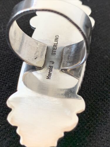 Native American Women's Navajo Blue Kingman Turquoise Ring | Sterling Silver | Sz 8 | 1010