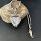 White Buffalo Turquoise Pendant Necklace | Sterling Silver | Navajo | Authentic Native American Handmade | 14057