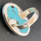 Navajo Blue Kingman Turquoise Ring | Sterling Silver | Sz 5 | Authentic Native American Handmade | 10488