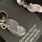 Navajo Purple Sugilite and Blue Turquoise Dangle Leaf Earrings | Sterling Silver | Native American Handmade | 13454