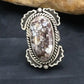 Navajo Wild Horse Turquoise Ring | Sterling Silver | Sz 7 | Authentic Native American Handmade | 12063