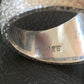 Navajo Green Sonoran Turquoise Inlay Ring | Sterling Silver | Sz 10 | Authentic Native American Handmade | 2080