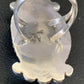 Navajo White Buffalo Turquoise Ring | Sterling Silver | Sz 8.5 | Authentic Native American Handmade | 13348