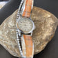 Authentic Navajo Orange Spiny Oyster Inlay Watch Tips | Sterling Silver | Native American Jewelry | 1555