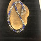 Native American Men's Lapis Necklace | Navajo Sterling Silver | 22" | 8531
