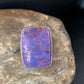 Adjustable Navajo Purple Mojave Turquoise Ring | Sterling Silver | Sz 8 | Authentic Native American Handmade | 11601