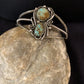 Native American Navajo Turquoise #8 Cuff Bracelet | Sterling Silver | Authentic Handmade | 344