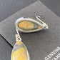 Native American Women's Navajo Bumblebee Jasper Earrings Set | Sterling Silver | Handmade | 1561