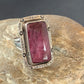 Native American Purple Spiny Oyster Ring | Sterling Silver | Sz 10 | 10205