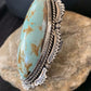 Native American Men's Blue Royston Turquoise Ring | Sterling Silver | Sz 10 | 746