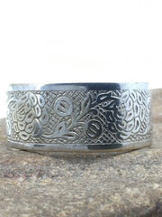 Southwestern Navajo Stamped Children's Cuff Bracelet | Sterling Silver | Authentic Native American Handmade | 4051
