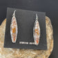 Navajo Pearls Wild Horse Turquoise Earrings | Sterling Silver | Authentic Native American Handmade | 1890