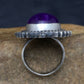 Native American Sugilite Navajo Ring | Sterling Silver | Sz 7.5 | 4189