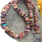 Navajo Red Spiny Oyster Turquoise Necklace | Sterling Silver | Authentic Native American Handmade | 18" | 1812