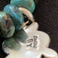 Men's Spiderweb Turquoise Pendant | Navajo Pearls Sterling Silver Necklace | Authentic Native American Handmade | 1017