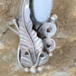 Navajo White Buffalo Turquoise Ring | Sterling Silver | Sz 7 | Authentic Native American Handmade | 12184