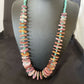 Navajo Purple Spiny Turquoise Necklace | Sterling Silver | Authentic Native American | 24" | 11306