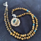 Navajo Tiger's Eye & Spiny Oyster Necklace | Sterling Silver Pearls | 20" | Inlay | Authentic Native American Handmade | 1459