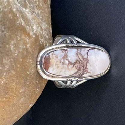 Navajo Wild Horse Turquoise Ring | Sterling Silver | Sz 11 | Authentic Native American Handmade | 1879