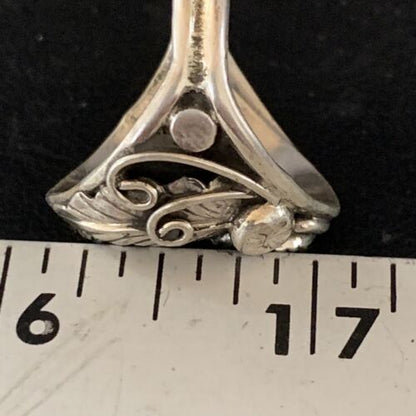 Navajo Kingman Turquoise Multi-Stone Ring | Authentic Native American Sterling Silver | Sz 11.5 | 14125 - Masha USA
