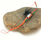 Navajo Handmade Car Charm Mirror Dangler | Bow Model | 6.5" | 8895