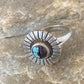 Navajo Blue Turquoise Sugilite Inlay Ring | Sz 5.5 | Authentic Native American Handmade | 11177