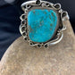 Native American Men's Navajo Turquoise Bracelet | Sterling Silver | Authentic Handmade | 3283