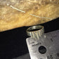 Native American Navajo Folded Sterling Silver Ring | Sz 7.5 | 01728