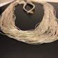 Heishi Liquid 100-Strand Necklace | Sterling Silver Tubes | 30" | 14703