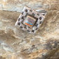 Native American Women's Navajo Sugilite Spiny Oyster Inlay Ring | Sz 8 | 13129