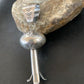 Navajo Naja Pendant | Sterling Silver | Native American Handmade | 3.25" | 13290