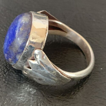 Native American Men's Navajo Sodalite Ring | Sterling Silver | Sz 10 | 11897