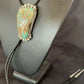 Navajo Royston Turquoise Bolo Tie | Sterling Silver | Authentic Native American Handmade | 12363