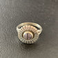 Native American Women's Navajo Purple Sugilite Inlay Ring | Sz 7 | 11188