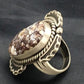 Navajo Wild Horse Turquoise Ring | Sterling Silver | Sz 7 | Authentic Native American Handmade | 12063
