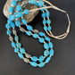 Native American Santo Domingo Shell Nugget Turquoise Necklace | 26" | Authentic Handmade | 12000