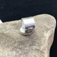 Navajo White Mabe Pearl Ring | Sterling Silver | Sz 7 | Authentic Native American Handmade | 01714