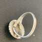 Navajo Blue Turquoise Sugilite Inlay Ring | Sz 5.5 | Authentic Native American Handmade | 11177