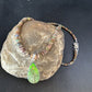 Southwestern Women's Green Opal Pendant Necklace | Sterling Silver | 17" | 14421