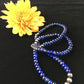 Native American Lapis Lazuli Strand Necklace | Sterling Silver | Men's 22" | 1739