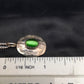 Navajo Green Turquoise Pendant Necklace | Sterling Silver | Native American Handmade | 19" | 8956