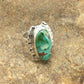 Native American Men's Navajo Royston Turquoise Ring | Sterling Silver | Sz 6.5 | 10219