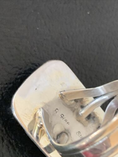 Native American Purple Spiny Oyster Ring | Sterling Silver | Sz 10 | 10205