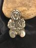 Navajo Story Teller Cast Pin | Sterling Silver | Authentic Native American Handmade | 13620