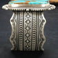 Navajo Men's Turquoise #8 Cuff Bracelet | Sterling Silver | Authentic Native American Handmade | 13646
